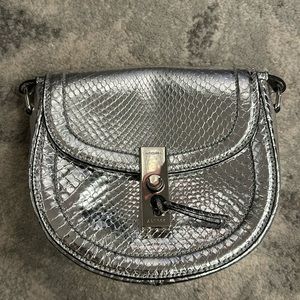 Altuzarra Silver Snakeskin Ghianda bag